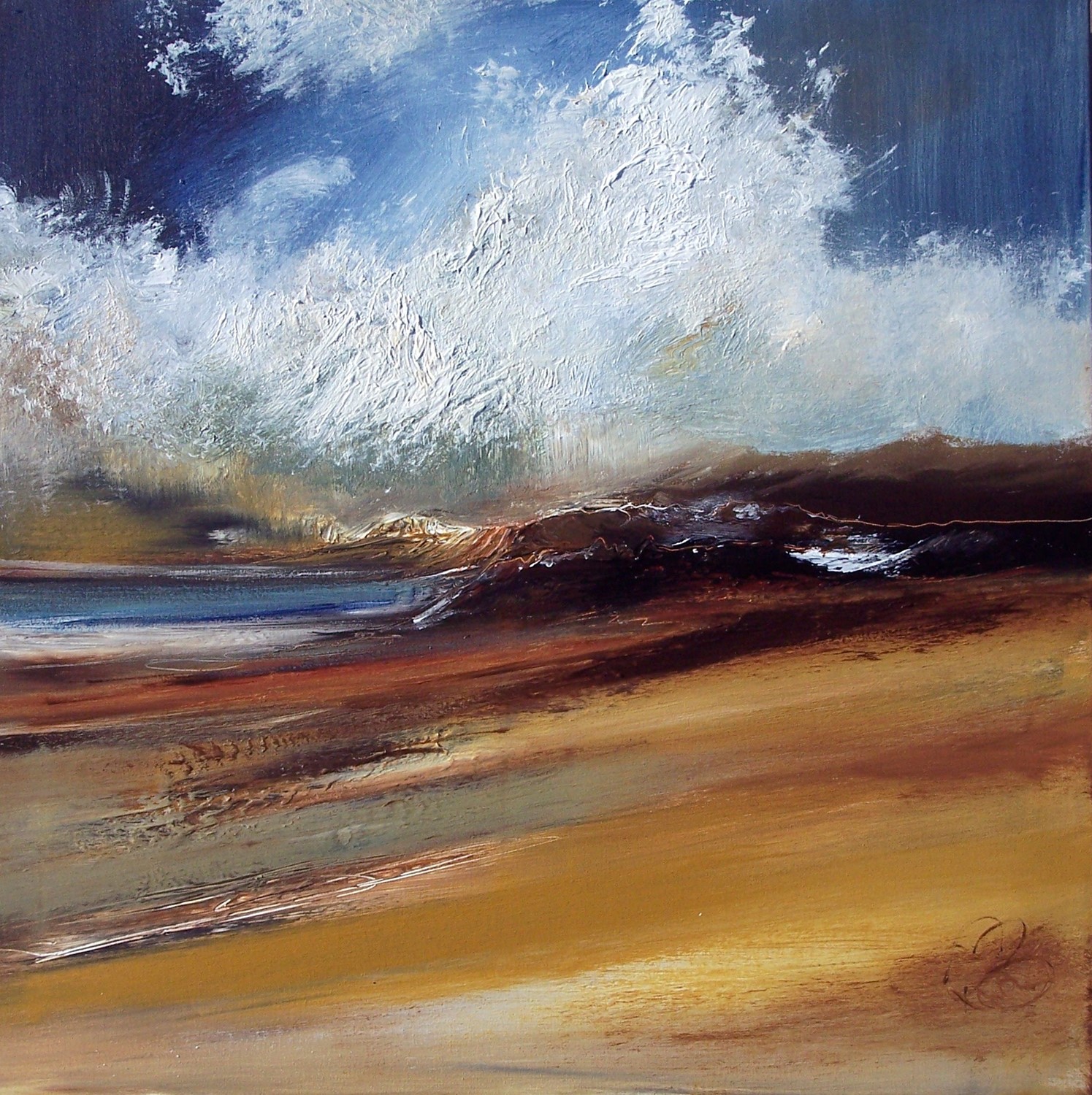 'Brisk Walk ' by artist Rosanne Barr